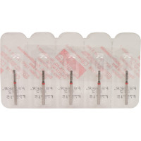 Omni Diamanten 841, gyémántcsiszoló, piros ISO 012, 5 darab