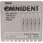 Omni Diamanten 842, gyémántcsiszoló, fekete ISO 012, 5 darab