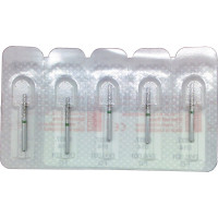 Omni Diamanten 837L, gyémántcsiszoló, zöld ISO 014, 5 darab