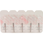 Omni Diamanten 845R, gyémántcsiszoló, piros ISO 018, 5 darab