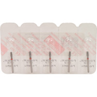 Omni Diamanten 845R, gyémántcsiszoló, piros ISO 018, 5 darab