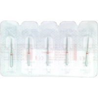 Omni Diamanten 859L, gyémántcsiszoló, piros ISO 010, 5 darab