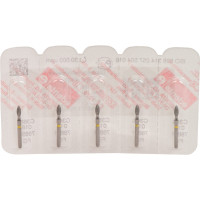 Omni Diamanten 831C, gyémántcsiszoló, sárga ISO 018, 5 darab