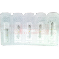 Omni Diamanten 833, gyémántcsiszoló, sárga ISO 023, 5 darab