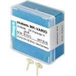 skabets MK-VARIO Nachfüllpackung 25 darab, Oberkiefer Prämolar H groß skabets MK-VARIO Nachfüllpackung 25 darab, Oberkiefer Prämolar H groß