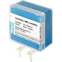 skabets MK-VARIO Nachfüllpackung 25 darab, Unterkiefer Molar H klein rechts skabets MK-VARIO Nachfüllpackung 25 darab, Unterkiefer Molar H klein rechts