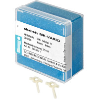 skabets MK-VARIO Nachfüllpackung 25 darab, Unterkiefer Molar H klein links skabets MK-VARIO Nachfüllpackung 25 darab, Unterkiefer Molar H klein links