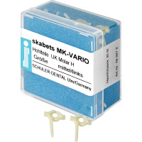skabets MK-VARIO Nachfüllpackung 25 darab, Unterkiefer Molar H mittel links skabets MK-VARIO Nachfüllpackung 25 darab, Unterkiefer Molar H mittel links