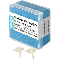 skabets MK-VARIO Nachfüllpackung 25 darab, Unterkiefer Molar H groß rechts skabets MK-VARIO Nachfüllpackung 25 darab, Unterkiefer Molar H groß rechts