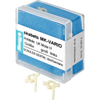 skabets MK-VARIO Nachfüllpackung 25 darab, Unterkiefer Molar H groß links skabets MK-VARIO Nachfüllpackung 25 darab, Unterkiefer Molar H groß links