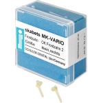 skabets MK-VARIO (R) (S) (2), Viaszprofilok - Hídtagok, fehér, jobb, S (kicsi), 25 darab skabets MK-VARIO (R) (S) (2), Viaszprofilok - Hídtagok, fehér, jobb, S (kicsi), 25 darab