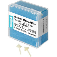 skabets MK-VARIO Nachfüllpackung 25 darab, Oberkiefer Eckzahn mittel links skabets MK-VARIO Nachfüllpackung 25 darab, Oberkiefer Eckzahn mittel links