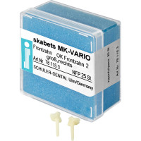 skabets MK-VARIO (L) (L) (2), Viaszprofilok - Hídtagok, fehér, bal, L (nagy), 25 darab skabets MK-VARIO (L) (L) (2), Viaszprofilok - Hídtagok, fehér, bal, L (nagy), 25 darab
