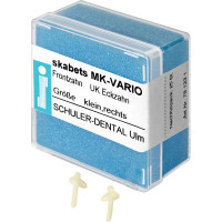 skabets MK-VARIO Nachfüllpackung 25 darab, Unterkiefer Eckzahn klein rechts skabets MK-VARIO Nachfüllpackung 25 darab, Unterkiefer Eckzahn klein rechts