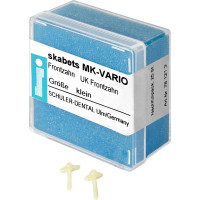 skabets MK-VARIO (S), Viaszprofilok - Hídtagok, fehér, S (kicsi), 25 darab skabets MK-VARIO (S), Viaszprofilok - Hídtagok, fehér, S (kicsi), 25 darab