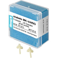 skabets MK-VARIO Nachfüllpackung 25 darab, Unterkiefer Eckzahn groß rechts skabets MK-VARIO Nachfüllpackung 25 darab, Unterkiefer Eckzahn groß rechts