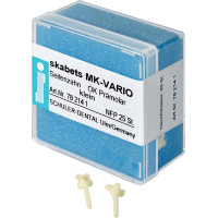 skabets MK-VARIO Nachfüllpackung 25 darab, Oberkiefer Prämolar klein skabets MK-VARIO Nachfüllpackung 25 darab, Oberkiefer Prämolar klein
