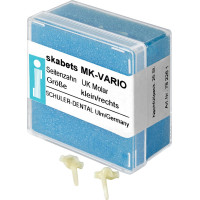 skabets MK-VARIO Nachfüllpackung 25 darab, Unterkiefer Molar klein rechts skabets MK-VARIO Nachfüllpackung 25 darab, Unterkiefer Molar klein rechts