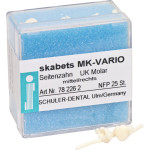 skabets MK-VARIO Nachfüllpackung 25 darab, Unterkiefer Molar mittel rechts skabets MK-VARIO Nachfüllpackung 25 darab, Unterkiefer Molar mittel rechts