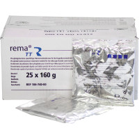 rema (TT), Beágyazó massza (K & H, Fémlemez) (Foszfát), Zacskók, zöld, 160 g, 25 darab