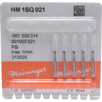 HM-Bohrer 1SQ, fúró, ISO 021, FG, 5 darab