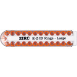 EZ-ID Markierungsringe - 25 darabos csomag, neonorange, Ø 6 mm - 70Z200Q
