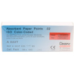 Papírcsúcs (27 mm) (ISO 45), ISO 45 sterilen csomagolva, fehér, Papír, 27 mm, 180 darab
