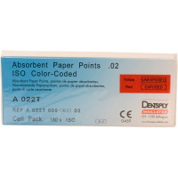 Papírcsúcs (27 mm) (ISO 60), ISO 60 sterilen csomagolva, fehér, Papír, 27 mm, 180 darab