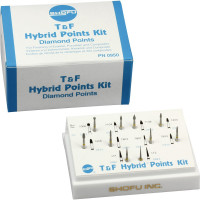 T&F Hybrid Points FG 950, gyémántcsiszoló szett