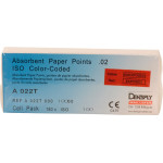 Papírcsúcs (27 mm) (ISO 100), ISO 100 sterilen csomagolva, fehér, Papír, 27 mm, 180 darab