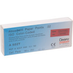 Papírcsúcs (27 mm) (ISO 45-80), ISO 45-80 sterilen csomagolva, fehér, Papír, 27 mm, 6x30 darab