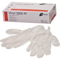 Vinyl 2000 PF - 100 darabos csomag, púdermentes, fehér, S - 1251S