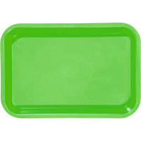 Mini Tray - Stück Mini-Tray neongrün, 23,8 x 16,2 x 2,2 cm - 20Z101P
