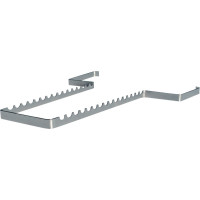 Norm-Tray Edelstahl - 1 db, Instrumentensteg nemesacél - 210001