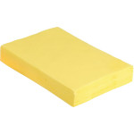 Monoart® Traypapier - Blisterpackung 250 db sárga, 28 x 36 cm - 205108
