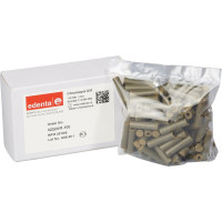 Chromopol (22), Polírozó (Fém), szereletlen ISO 60 Henger, durva, Korund - Szilikon, 22 mm, 100 darab