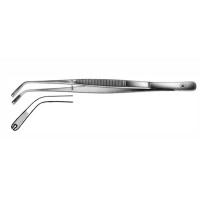 Nahtpinzette - 1 db, 150 mm, gebogen - HSC 491-15 Nahtpinzette - 1 db, 150 mm, gebogen - HSC 491-15