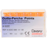 Guttapercha-csúcs (29 mm) (2 %) (ISO 20), ISO 20 rózsaszín, Guttapercha, 29 mm, 120 darab Guttapercha-csúcs (29 mm) (2 %) (ISO 20), ISO 20 rózsaszín, Guttapercha, 29 mm, 120 darab