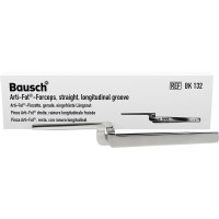 Arti-Fol® Pinzette - 1 db, gerade, eingefräste Längsnut, BK132 - BK 132