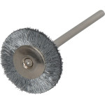 Silberdrahtbürste, moniert - Packung 12 Stück HP, Ø 19 mm - 1660000