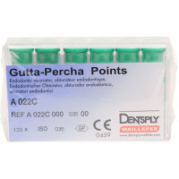 Guttapercha-csúcs (29 mm) (2 %) (ISO 35), ISO 35 rózsaszín, Guttapercha, 29 mm, 120 darab Guttapercha-csúcs (29 mm) (2 %) (ISO 35), ISO 35 rózsaszín, Guttapercha, 29 mm, 120 darab