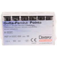 Guttapercha-csúcs (29 mm) (2 %) (ISO 80), ISO 80 rózsaszín, Guttapercha, 29 mm, 120 darab Guttapercha-csúcs (29 mm) (2 %) (ISO 80), ISO 80 rózsaszín, Guttapercha, 29 mm, 120 darab