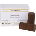 Csiszolókőrongok, szereletlen ISO 340 Korong, barna, 3 mm, 100 darab