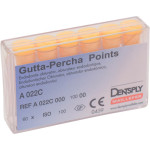 Guttapercha-csúcs (29 mm) (2 %) (ISO 100), ISO 100 rózsaszín, Guttapercha, 29 mm, 60 darab Guttapercha-csúcs (29 mm) (2 %) (ISO 100), ISO 100 rózsaszín, Guttapercha, 29 mm, 60 darab