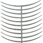 Wachs-Klammerprofil, 10-es csomag, x 20 darab, Ringklammern