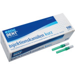 Injektionskanülen - 100 darabos csomag, zöld, Ø 0,3 x 10 mm - 70543