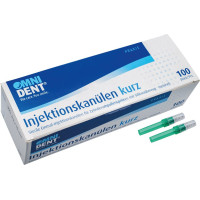 Injektionskanülen - 100 darabos csomag, zöld, Ø 0,3 x 10 mm - 70543