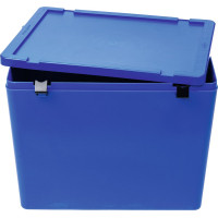 Labor-Container, 1 darab, Container und Deckel Größe 4 kék