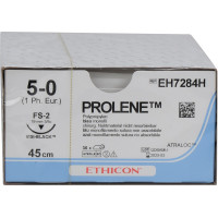 PROLENE - 36 darabos csomag, kék, 45 cm, FS2 VB, USP 5-0, Stärke 1 - EH7284H