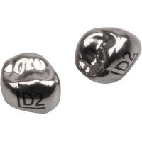 Edelstahlkronen - 5 darabos csomag, D-UL-2, für Milchmolaren - D-UL-2